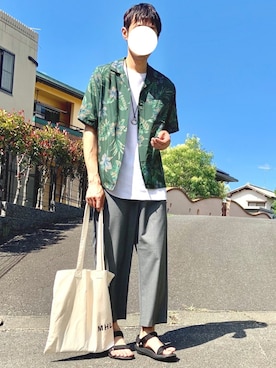 よじ【頑張らない40代コーデ】さん（メンズ・178cm）の夏コーディネート