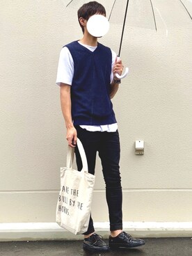 よじ【頑張らない40代コーデ】さん（メンズ・178cm）の夏コーディネート