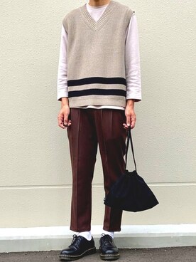 ノエル(40代お洒落コーデ)さん(メンズ・178cm)の秋コーディネート