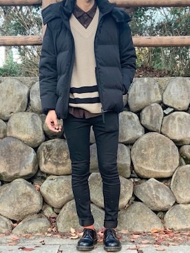 ノエル(40代お洒落コーデ)さん(メンズ・178cm)の冬コーディネート