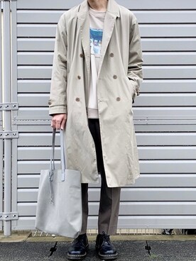 よじ【頑張らない40代コーデ】さん（メンズ・180cm）の春コーディネート