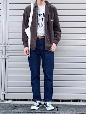 よじ【頑張らない40代コーデ】さん(メンズ・180cm)の春コーディネート