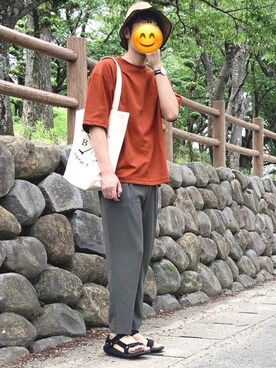 よじ【頑張らない40代コーデ】さん（メンズ・180cm）の夏コーディネート