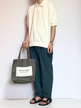 よじ【頑張らない40代コーデ】さん（メンズ・180cm）の夏コーディネート