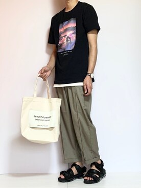 よじ【頑張らない40代コーデ】さん（メンズ・180cm）の夏コーディネート