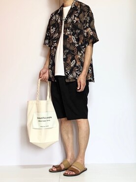 ノエル（40代お洒落コーデ）さん（メンズ・180cm）の夏コーディネート