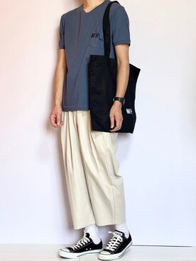 ノエル（40代お洒落コーデ）さん（メンズ・180cm）の夏コーディネート