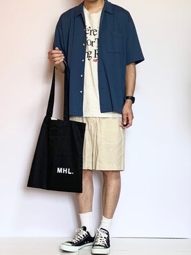 よじ【頑張らない40代コーデ】さん（メンズ・180cm）の夏コーディネート