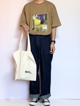 「EMMA  CLOTHES」｜「アイテム（腕時計）」を使った、ノエル（40代お洒落コーデ）さん（メンズ・180cm）の夏コーディネート