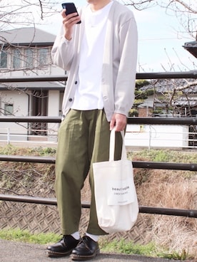 ノエル(40代お洒落コーデ)さん(メンズ・178cm)の春コーディネート