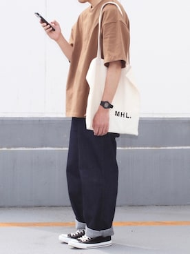 よじ【頑張らない40代コーデ】さん（メンズ・178cm）の春コーディネート