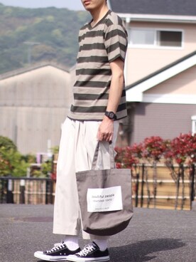 よじ【頑張らない40代コーデ】さん（メンズ・178cm）の春コーディネート