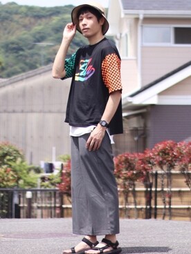 よじ【頑張らない40代コーデ】さん（メンズ・178cm）の春コーディネート