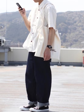 よじ【頑張らない40代コーデ】さん（メンズ・178cm）の春コーディネート