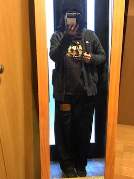 「アイテム（スウェット）」を使った、ちすけさん（レディース・155cm）の冬コーディネート
