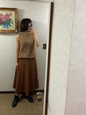 「mignon（ミニョン）のアイテム」を使った、◎さん（レディース・165cm）の秋コーディネート