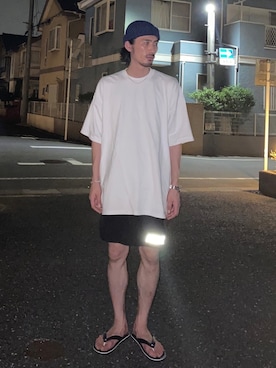 「アーミー」｜matyyyさん（メンズ・184cm）の夏コーディネート