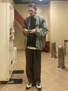 「N.H. TPES（エヌハリウッド テストプロダクトエクスチェンジサービス）のアイテム」を使った、matyyyさん（メンズ・184cm）の秋コーディネート