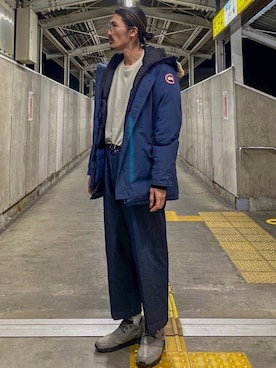 matyyyさん（メンズ・184cm）の冬コーディネート