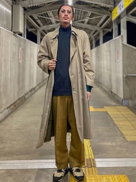 matyyyさん（メンズ・184cm）の冬コーディネート