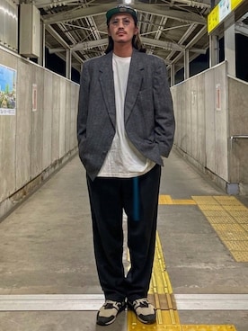 matyyyさん（メンズ・184cm）の春コーディネート