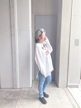 「ラブアンドピース2020」｜「アイテム（スリッポン）」を使った、aachan☺︎さん（レディース・154cm）の秋コーディネート