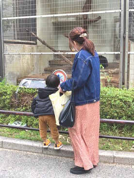 aachan☺︎さん（レディース・154cm）の春コーディネート