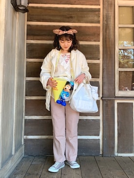 ®️inaさん（レディース・159cm）の春コーディネート