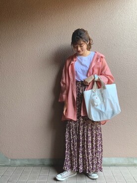 「kastane_ootd」｜「アイテム（その他）」を使った、®️inaさん（レディース・159cm）の夏コーディネート