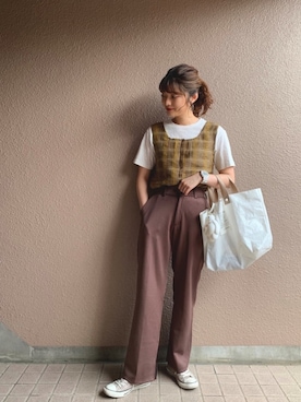 「kastane_ootd」｜「アイテム（その他）」を使った、®️inaさん（レディース・159cm）の夏コーディネート