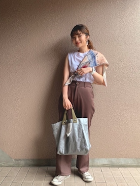 「kastane_ootd」｜「アイテム（その他）」を使った、®️inaさん（レディース・159cm）の秋コーディネート
