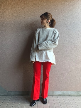 ®️inaさん(レディース・159cm)の秋コーディネート