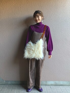 ®️inaさん（レディース・159cm）の秋コーディネート