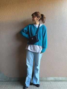 ®️inaさん（レディース・159cm）の秋コーディネート