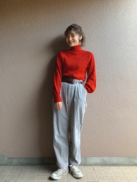 ®️inaさん(レディース・159cm)の冬コーディネート