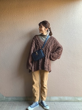 ®️inaさん(レディース・159cm)の冬コーディネート