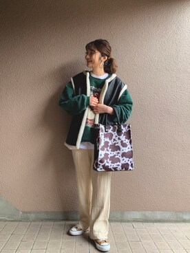 ®️inaさん（レディース・158cm）の冬コーディネート