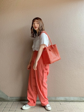 ®️inaさん(レディース・159cm)の夏コーディネート