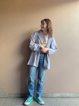 ®️inaさん（レディース・159cm）の夏コーディネート