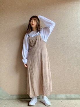 ®️inaさん(レディース・159cm)の秋コーディネート