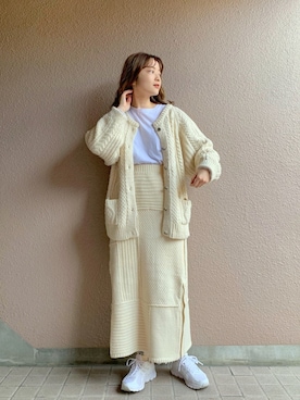 ®️inaさん（レディース・159cm）の秋コーディネート