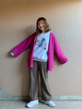 ®️inaさん(レディース・159cm)の冬コーディネート
