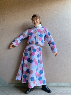 ®️inaさん（レディース・159cm）の冬コーディネート