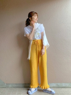 「byあしながおじさん」｜「アイテム（その他）」を使った、®️inaさん（レディース・159cm）の春コーディネート