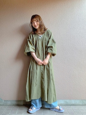 「byあしながおじさん」｜「アイテム（その他）」を使った、®️inaさん（レディース・159cm）の夏コーディネート