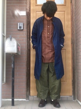 「Simplicite（サンプリシテ）のアイテム（ジャケット/アウター）」を使った、きみ太郎さん（メンズ・170cm）の春コーディネート