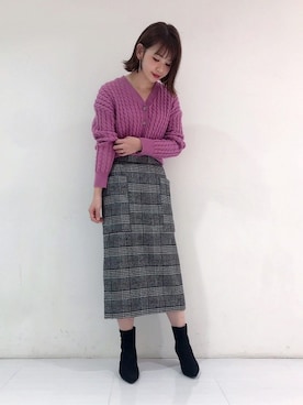 yoshiさん（レディース・161cm）の冬コーディネート