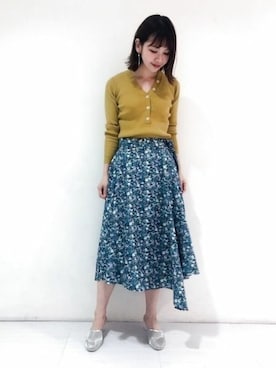 yoshiさん（レディース・161cm）の春コーディネート