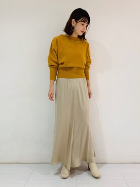 yoshiさん（レディース・161cm）の秋コーディネート