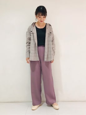 yoshiさん（レディース・161cm）の秋コーディネート